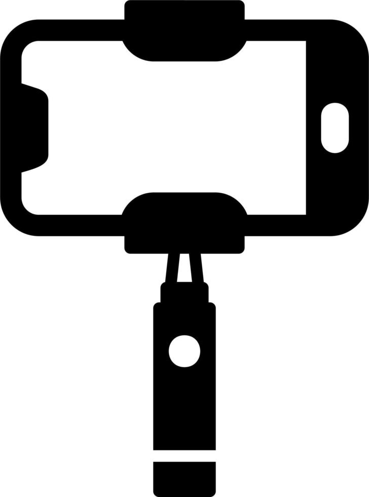 Selfie-Stick-Vektorsymbol vektor