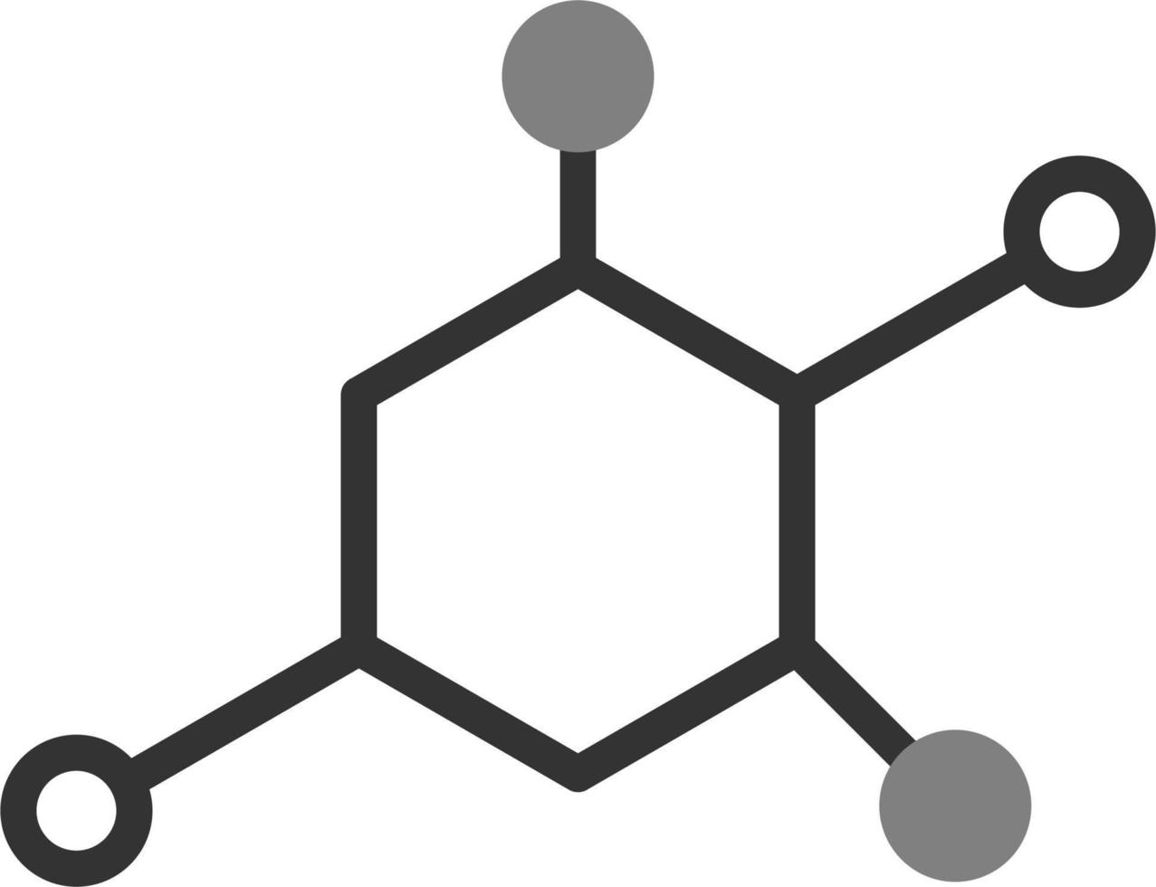 Molekül-Vektor-Symbol vektor