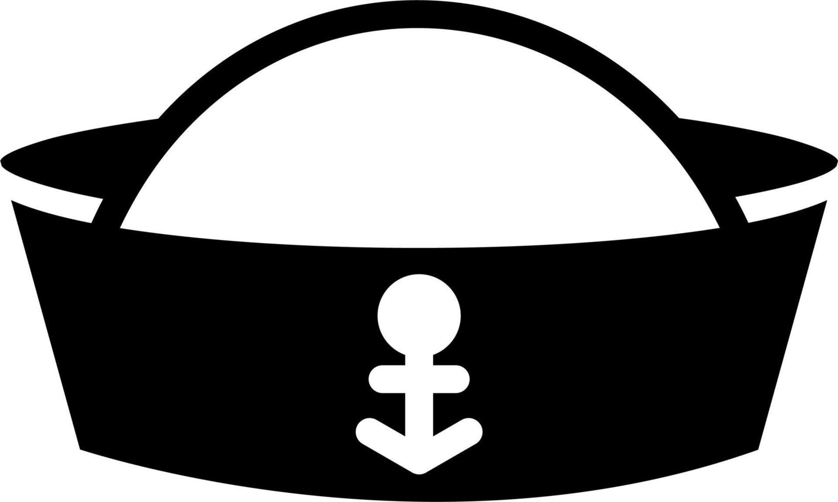 sjöman keps vektor ikon
