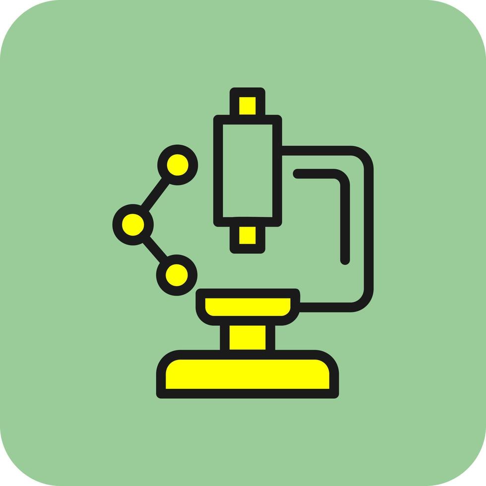 Wissenschaftsforschung Vektor-Icon-Design vektor