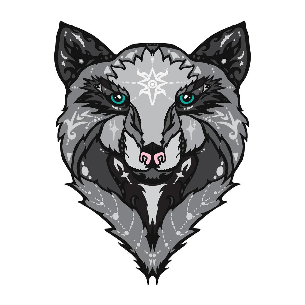 Wildwolf Tattoo vektor