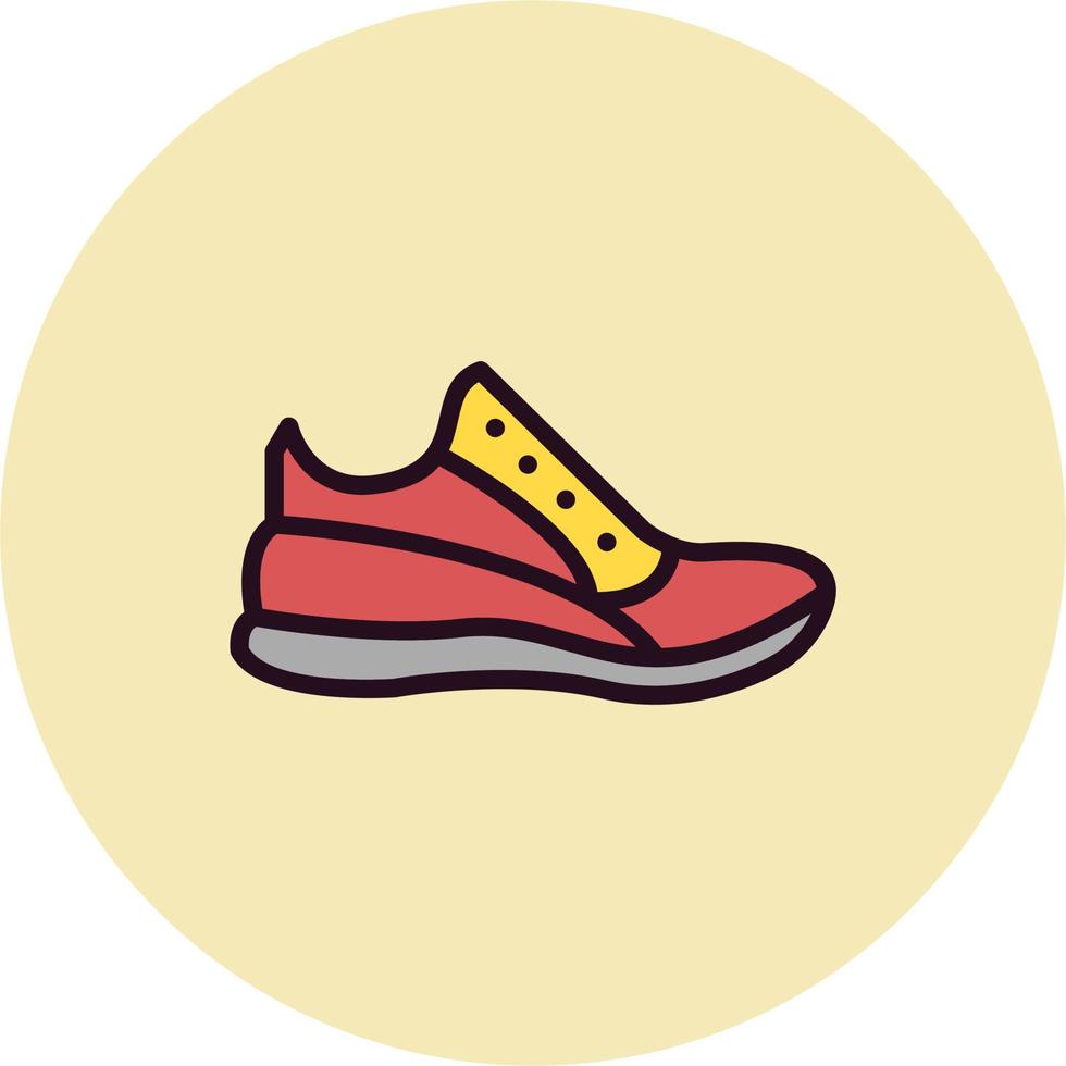 Laufen Schuhe Vektor Symbol