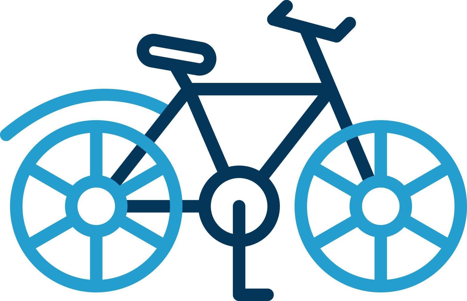 Fahrrad-Vektor-Icon-Design vektor