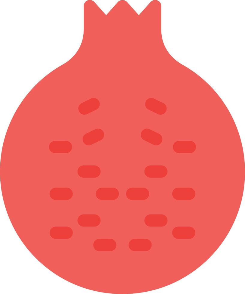 Granatapfel-Vektorillustration auf einem Hintergrund. Premium-Qualitätssymbole. Vektorsymbole für Konzept und Grafikdesign. vektor