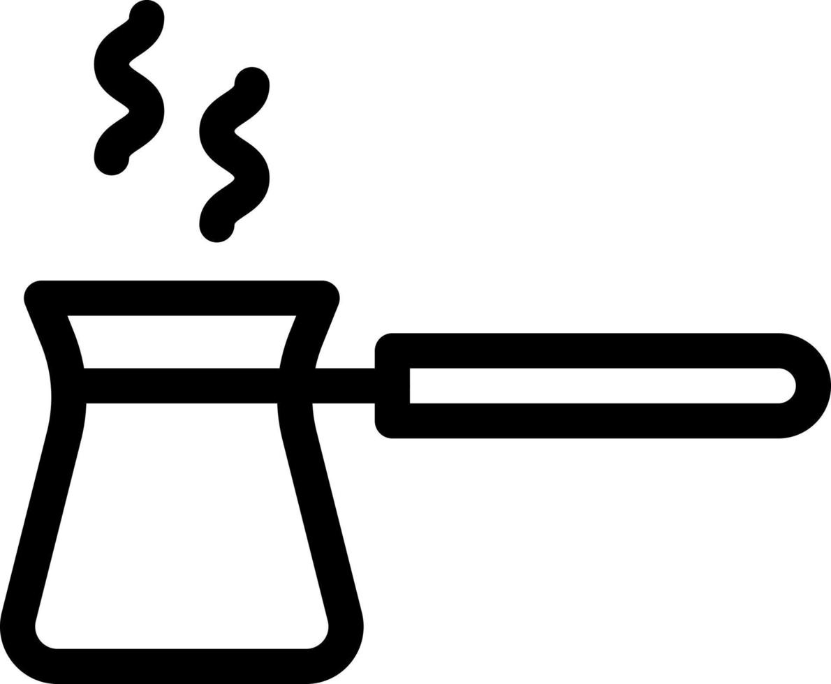 kaffeevektorillustration auf einem hintergrund. hochwertige symbole. vektorikonen für konzept und grafikdesign. vektor