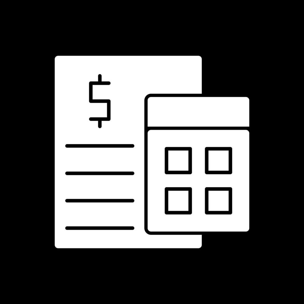 Buchhalter-Vektor-Icon-Design vektor