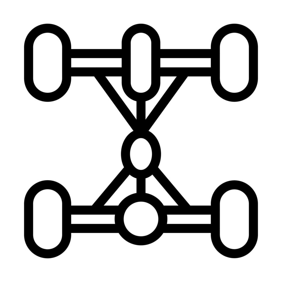 chassi ikon design vektor