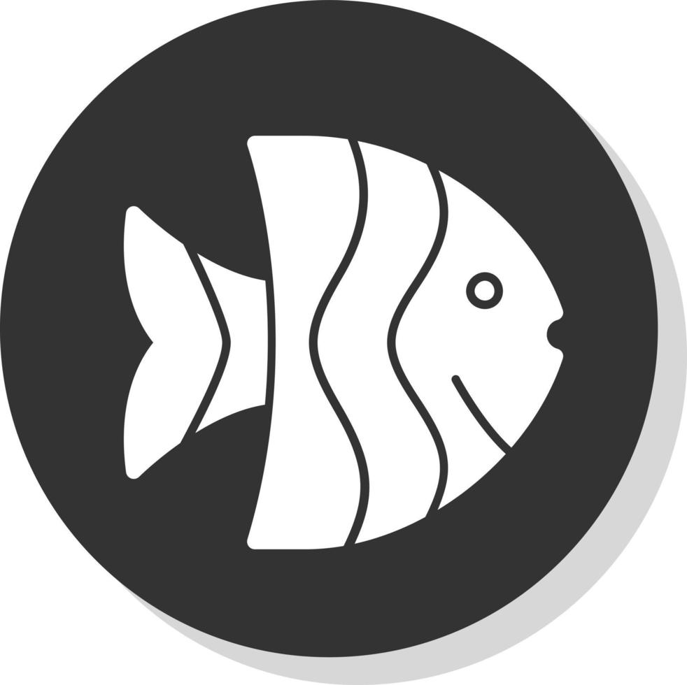 Kaiserfisch-Vektor-Icon-Design vektor