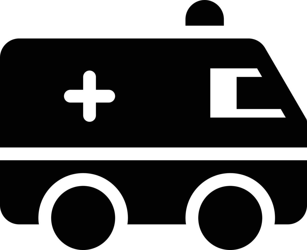 krankenwagenvektorillustration auf einem hintergrund. hochwertige symbole. vektorikonen für konzept und grafikdesign. vektor