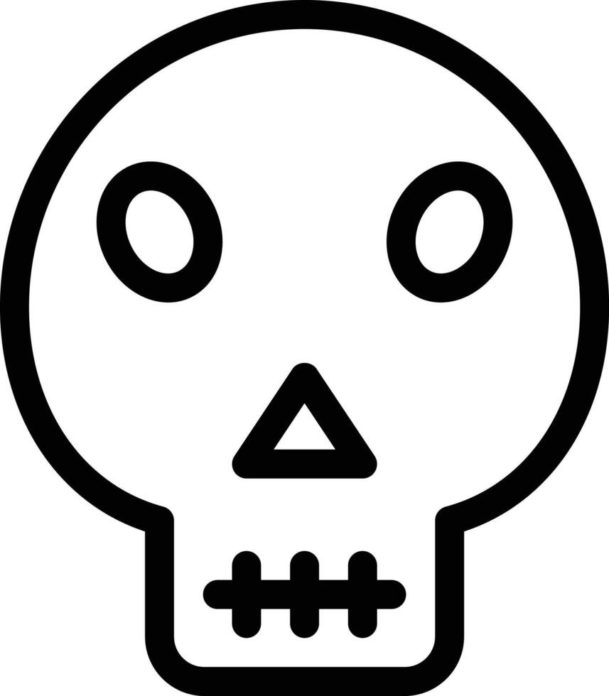 Totenkopf-Vektorillustration auf einem Hintergrund. Premium-Qualitätssymbole. Vektorsymbole für Konzept und Grafikdesign. vektor