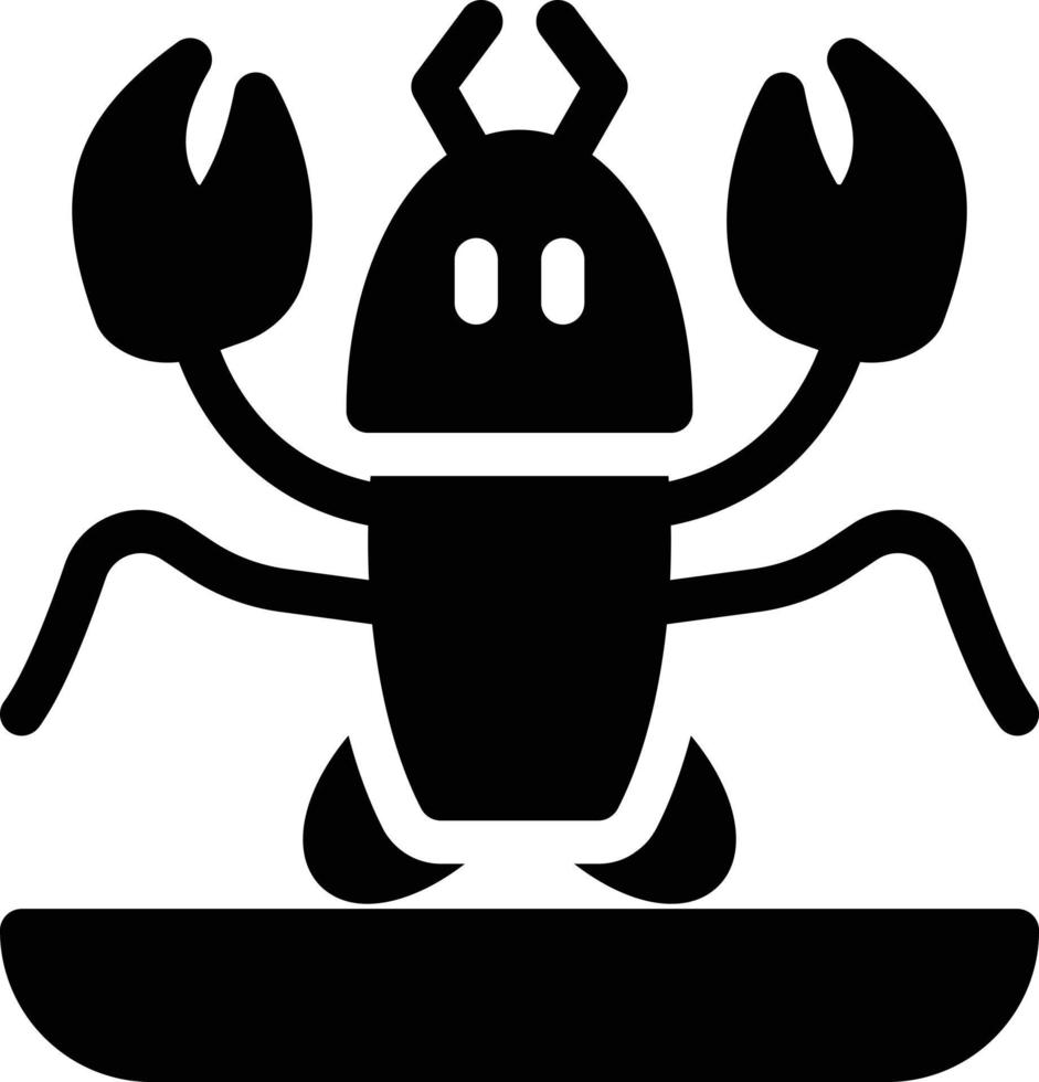 scorpion vektor illustration på en bakgrund.premium kvalitet symbols.vector ikoner för begrepp och grafisk design.