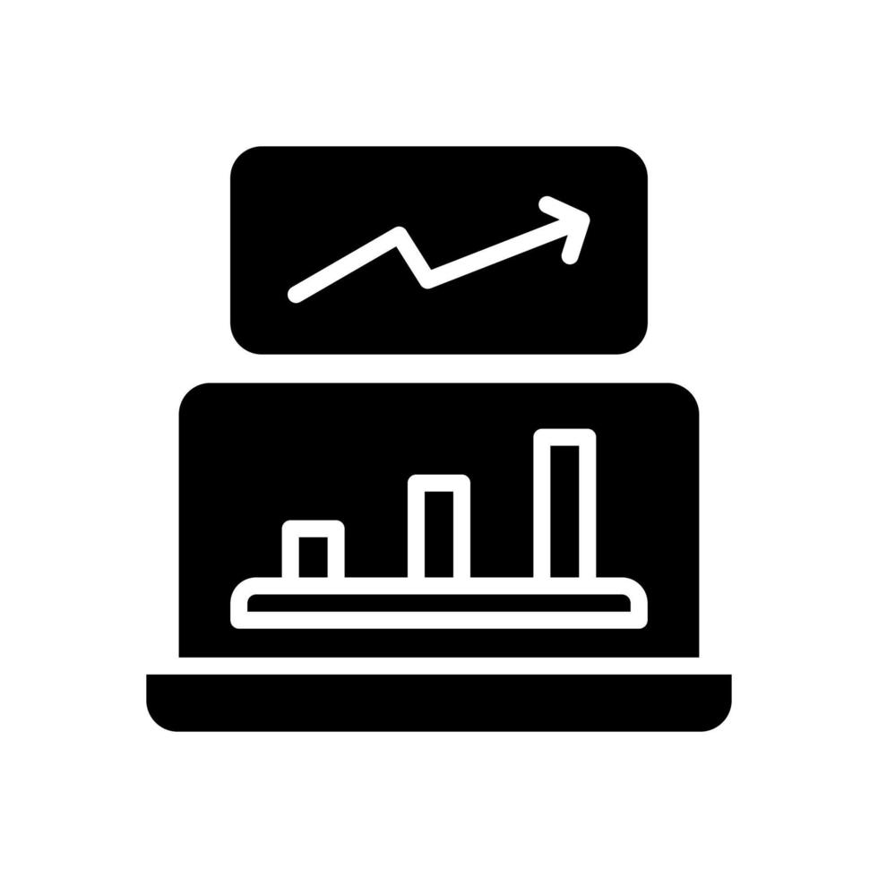 data analytisk ikon för din hemsida design, logotyp, app, ui. vektor