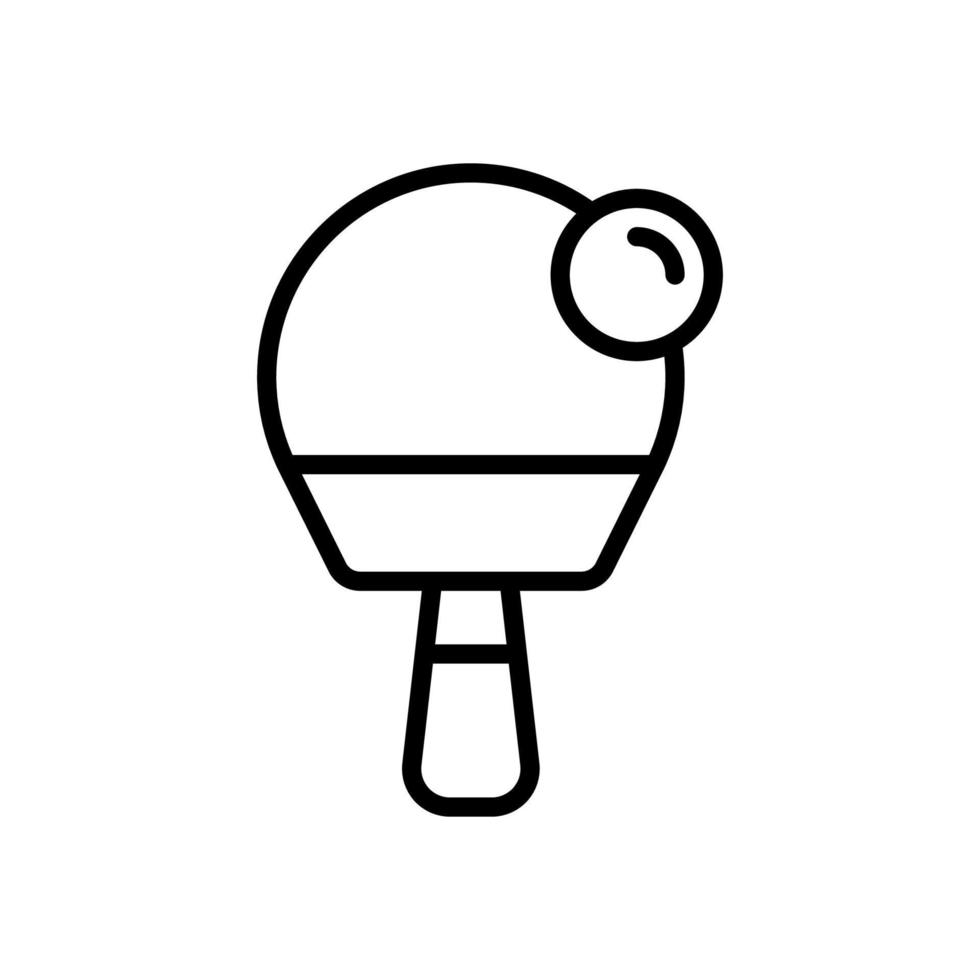 ping pong ikon för din hemsida design, logotyp, app, ui. vektor