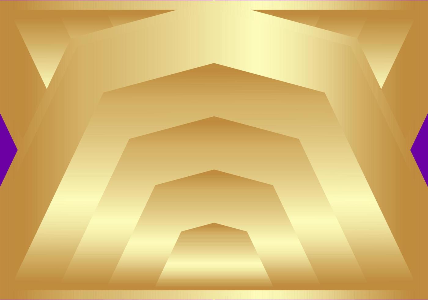 gyllene bakgrund med former eps10 vektor