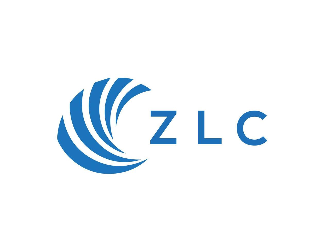 zlc Brief Logo Design auf Weiß Hintergrund. zlc kreativ Kreis Brief Logo Konzept. zlc Brief Design. vektor