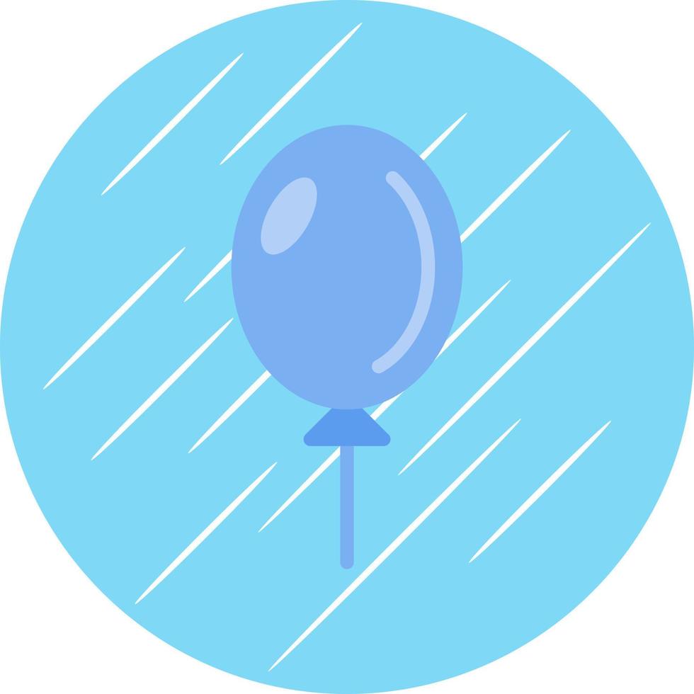 Ballon-Vektor-Icon-Design vektor