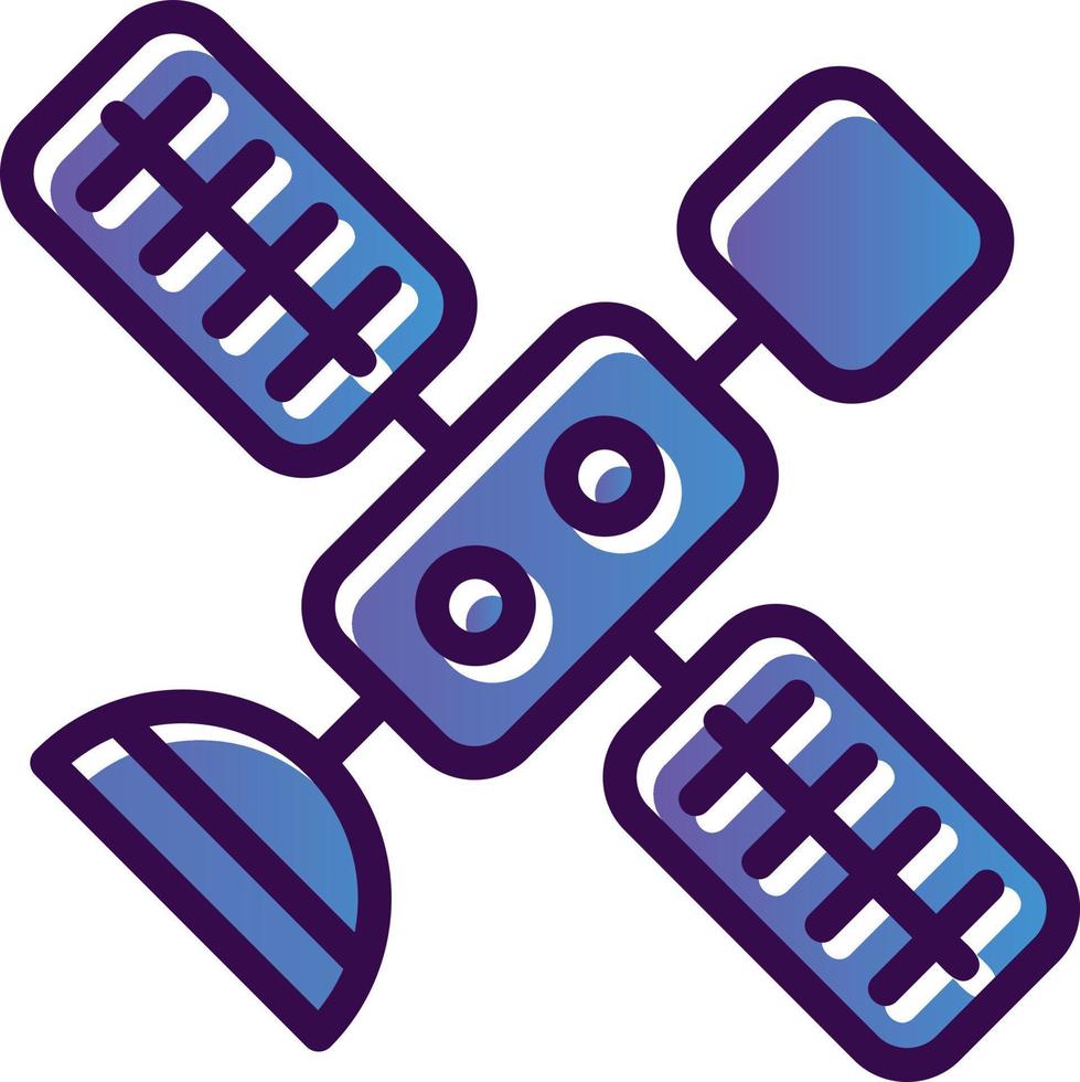 satellit vektor ikon design