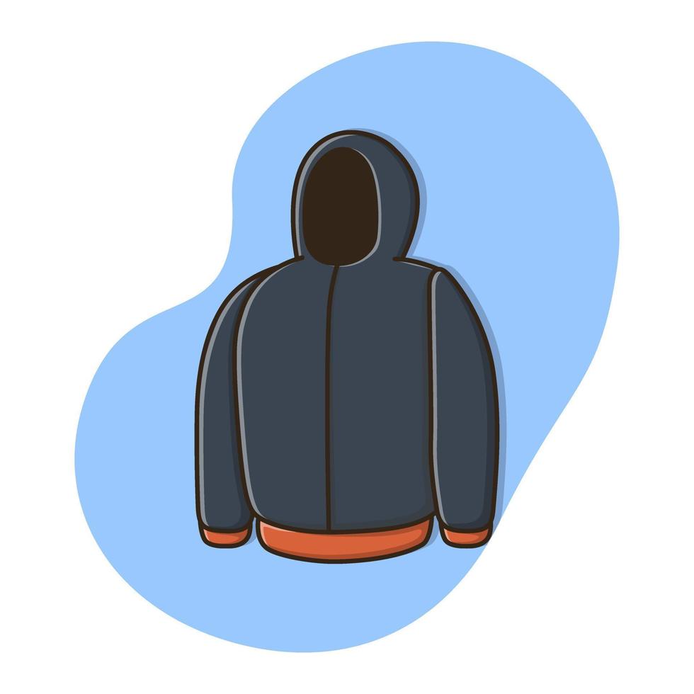tröja jacka ikon vektor design konceptuell