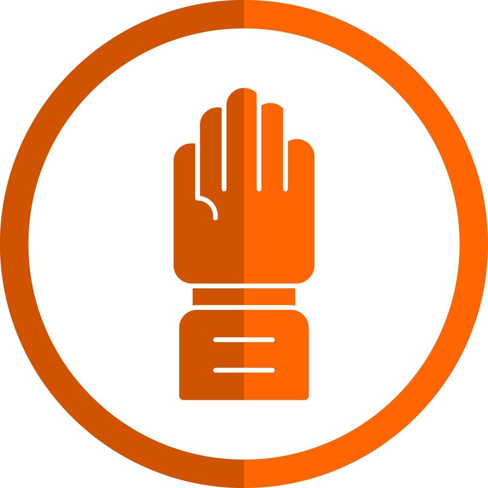 Hand-Vektor-Icon-Design heben vektor