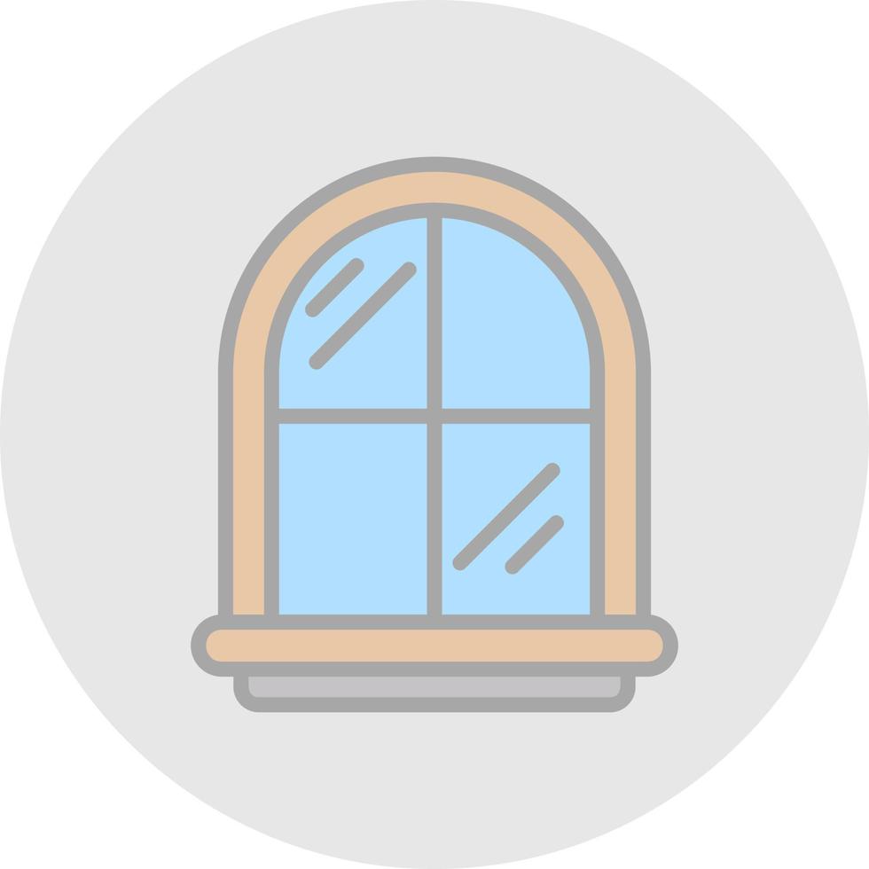 Fenster-Vektor-Icon-Design vektor