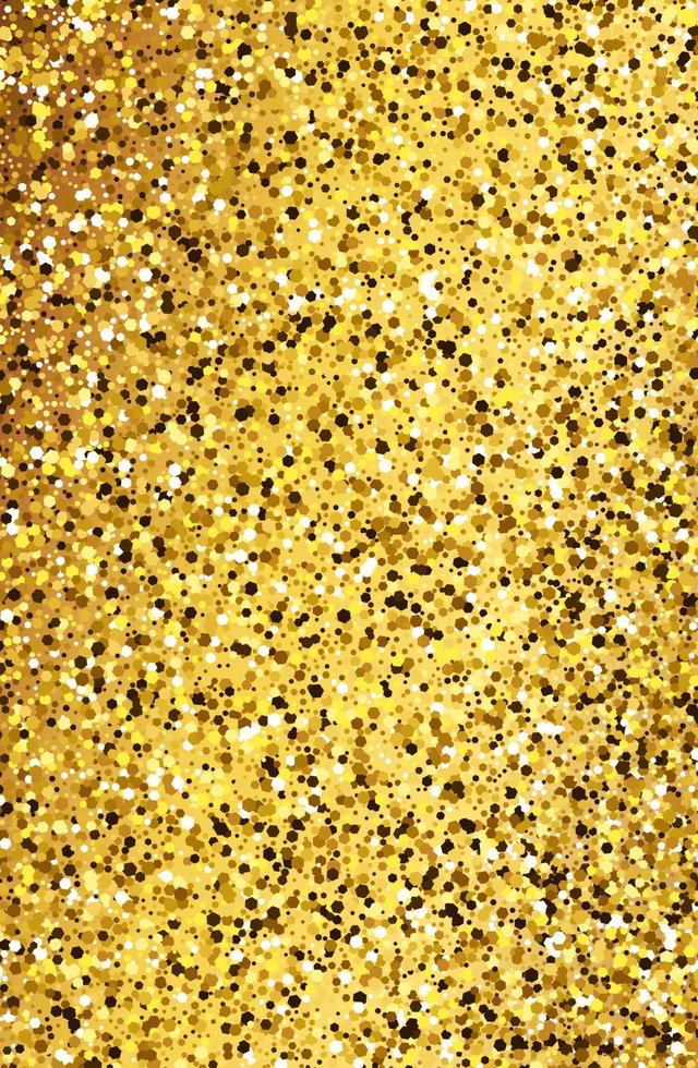 goldener glitzernder hintergrund mit goldenen funkeln und glitzereffekt. Geschichten-Banner-Design. leerer Platz für Ihren Text. Vektor-Illustration vektor