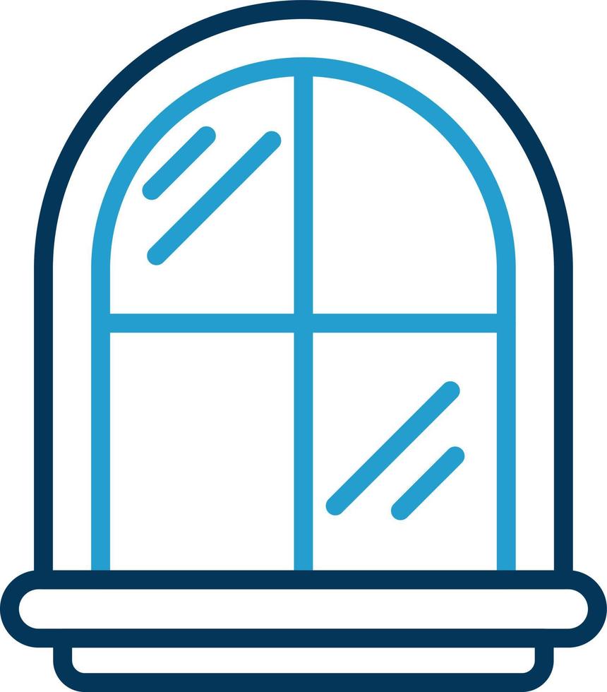 Fenster-Vektor-Icon-Design vektor