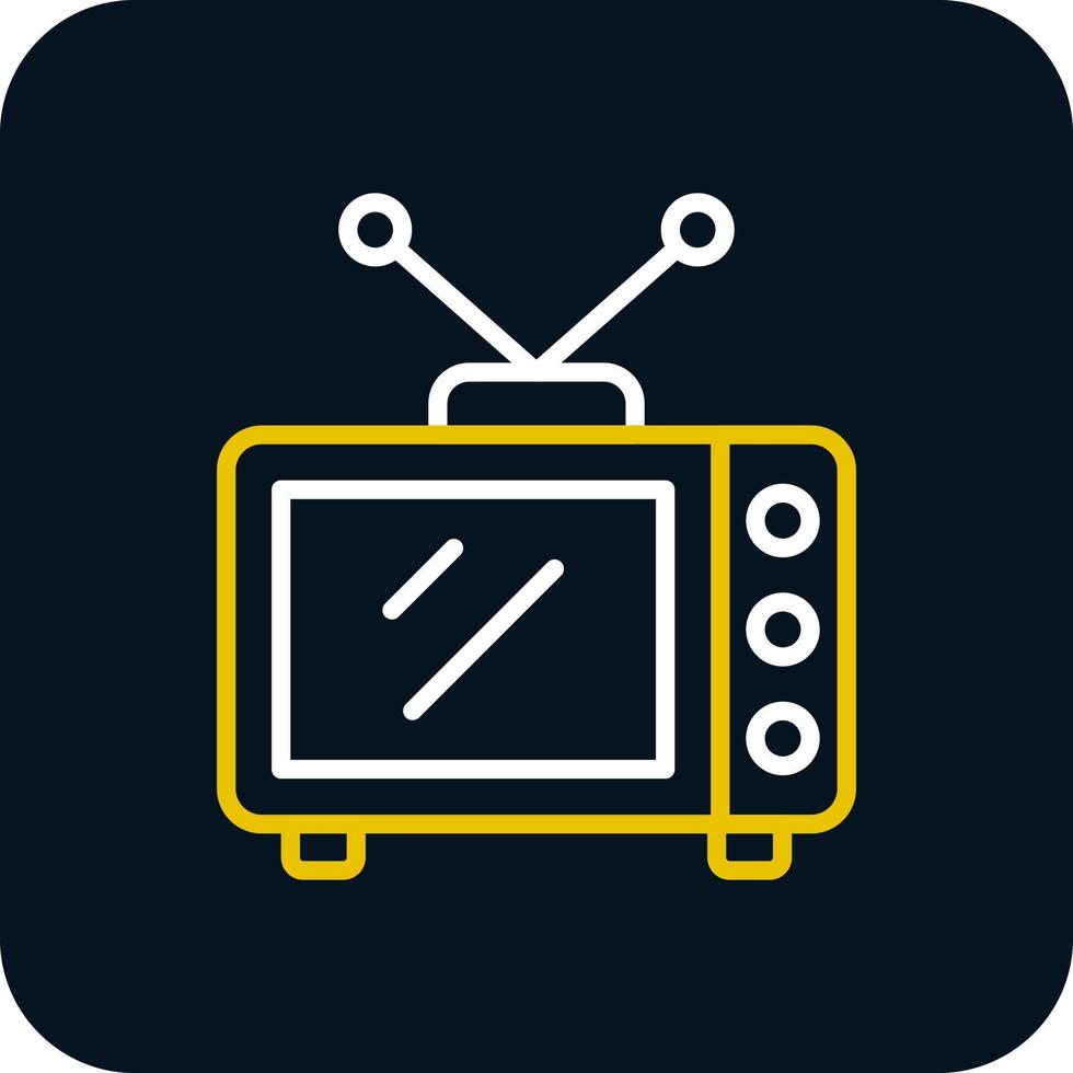 TV vektor ikon design