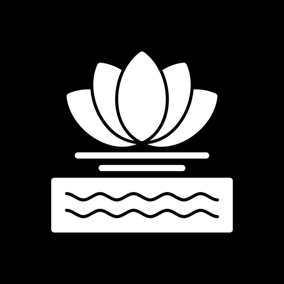 Wasser Lilie Vektor Symbol Design