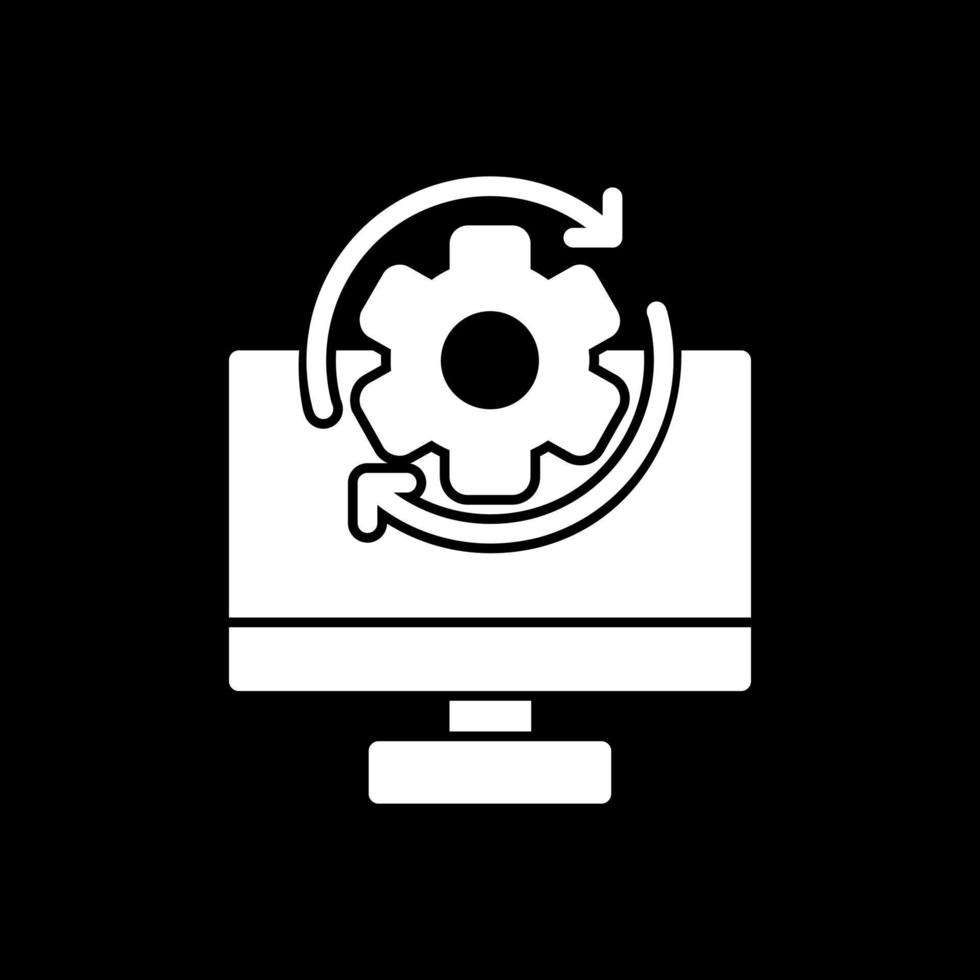 Betriebssystem-Vektor-Icon-Design vektor