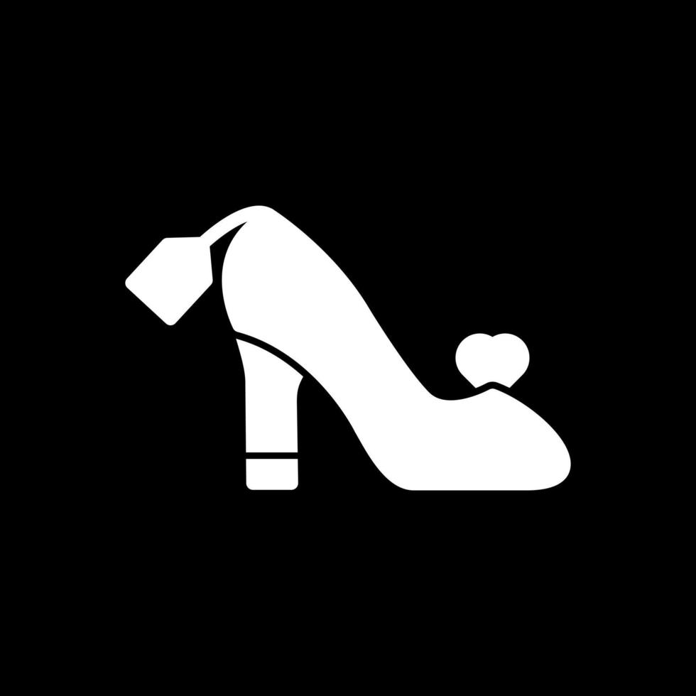 Vektor-Icon-Design für weibliche Schuhe vektor