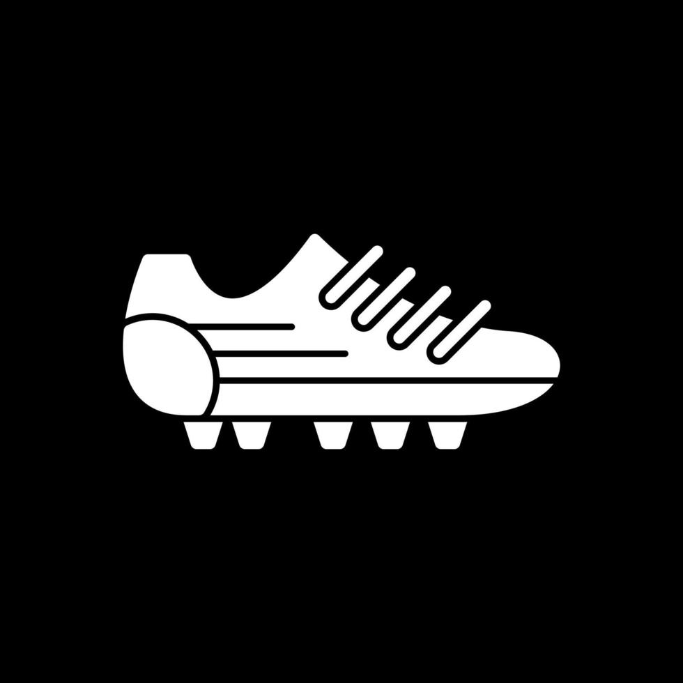 Fußballschuhe Vektor-Icon-Design vektor