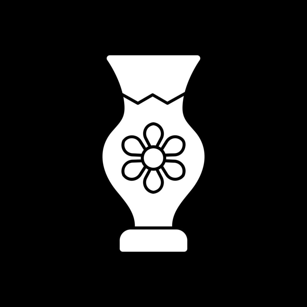 Vase-Vektor-Icon-Design vektor