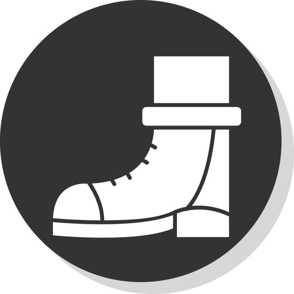 Stiefel-Vektor-Icon-Design vektor