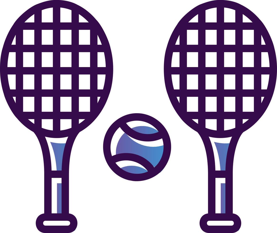 Tennis-Vektor-Icon-Design vektor