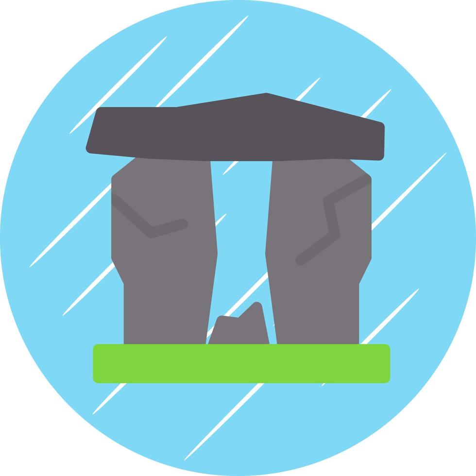 Stonehenge-Vektor-Icon-Design vektor