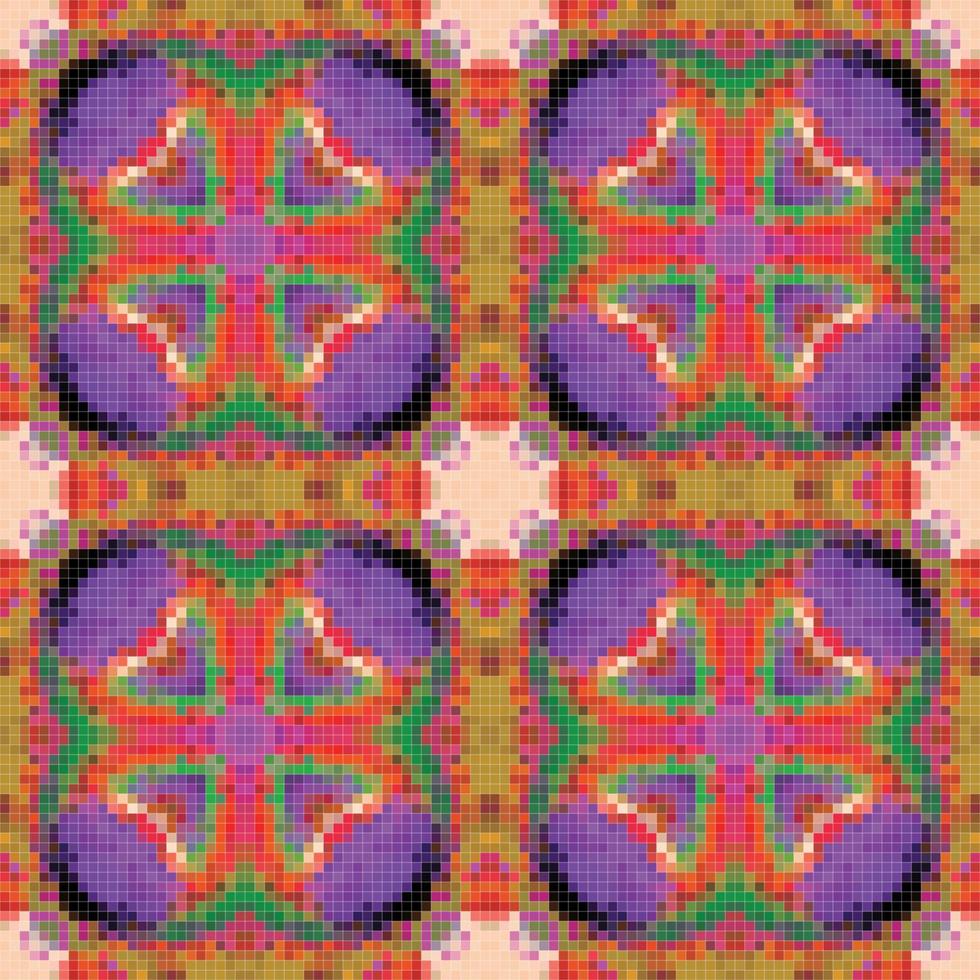 Arabisch Muster Hintergrund, islamisch Ornament, Arabisch Fliese oder Arabisch zellij, traditionell Mosaik vektor