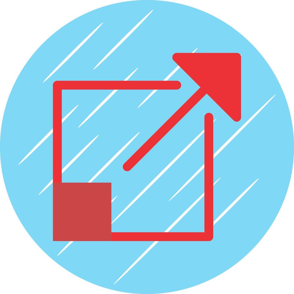 Vektor-Icon-Design in der Größe ändern vektor