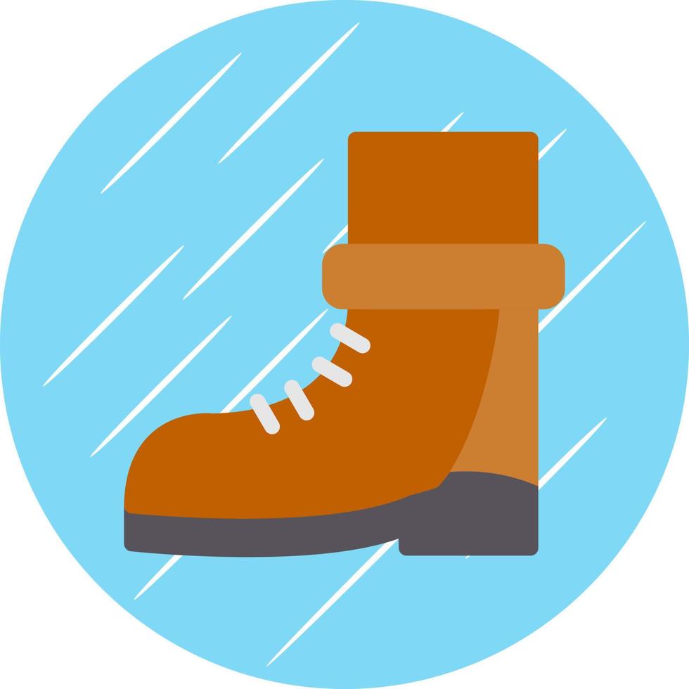 Stiefel-Vektor-Icon-Design vektor