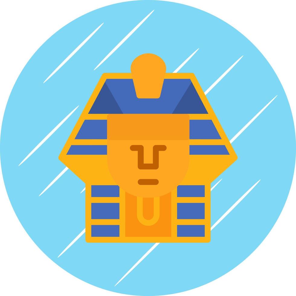 Pharao-Vektor-Icon-Design vektor