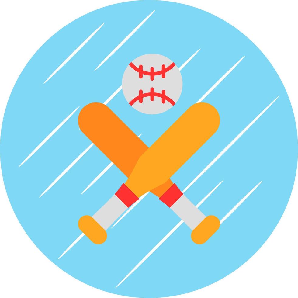 Baseball-Vektor-Icon-Design vektor