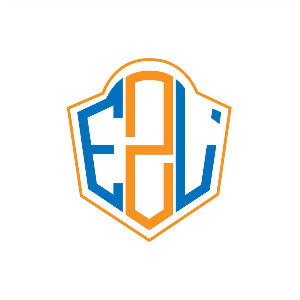 esl abstrakt Monogramm Schild Logo Design auf Weiß Hintergrund. esl kreativ Initialen Brief Logo. vektor