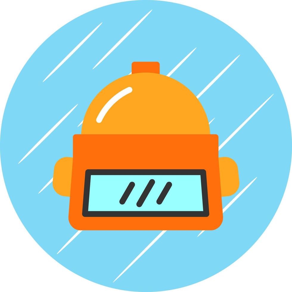 Helm-Vektor-Icon-Design vektor