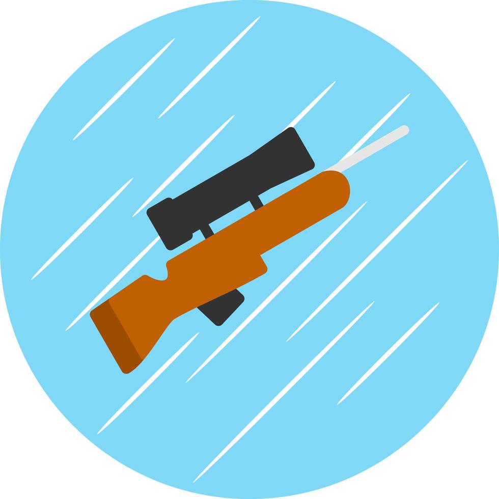 Scharfschützen-Vektor-Icon-Design vektor