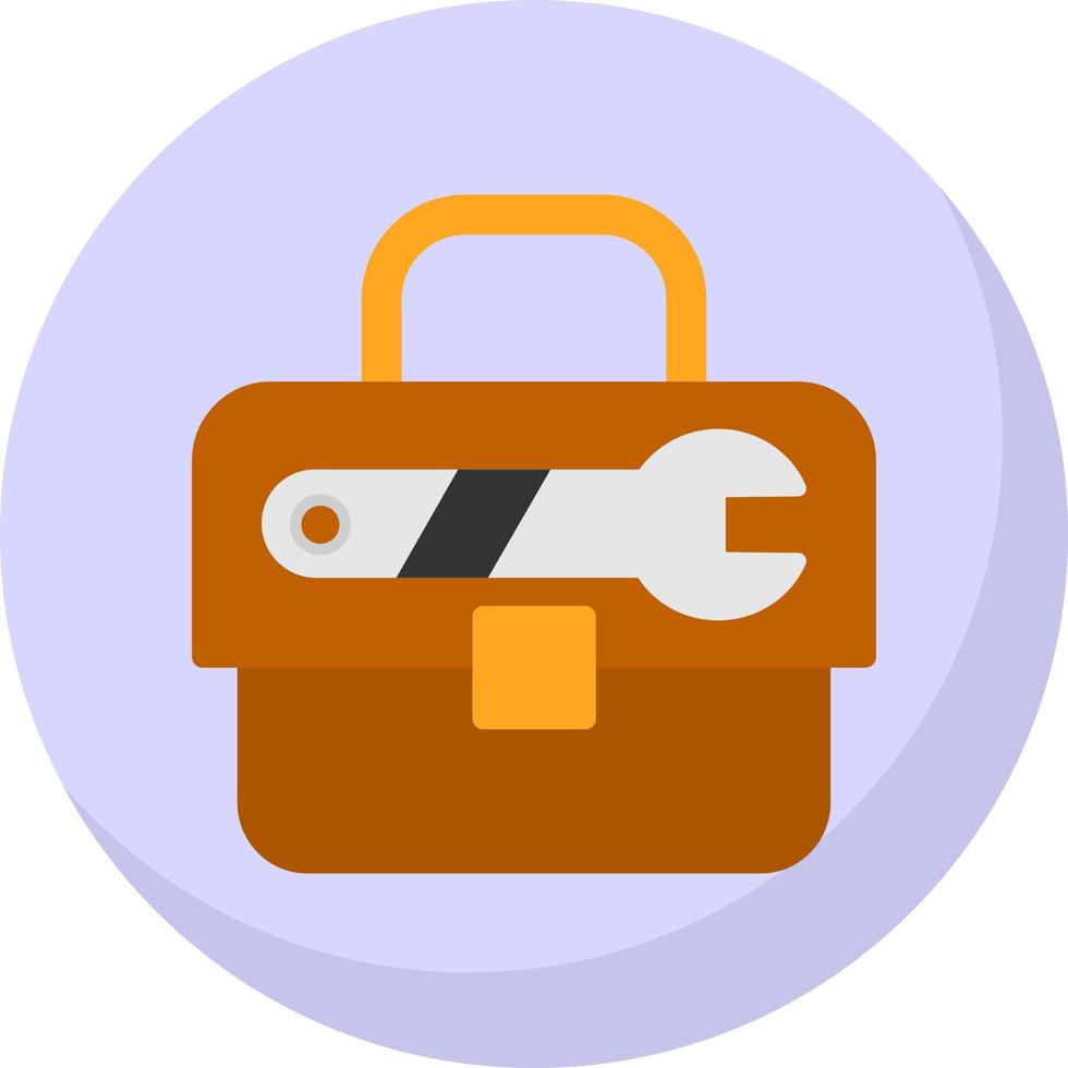 Toolbox-Vektor-Icon-Design vektor