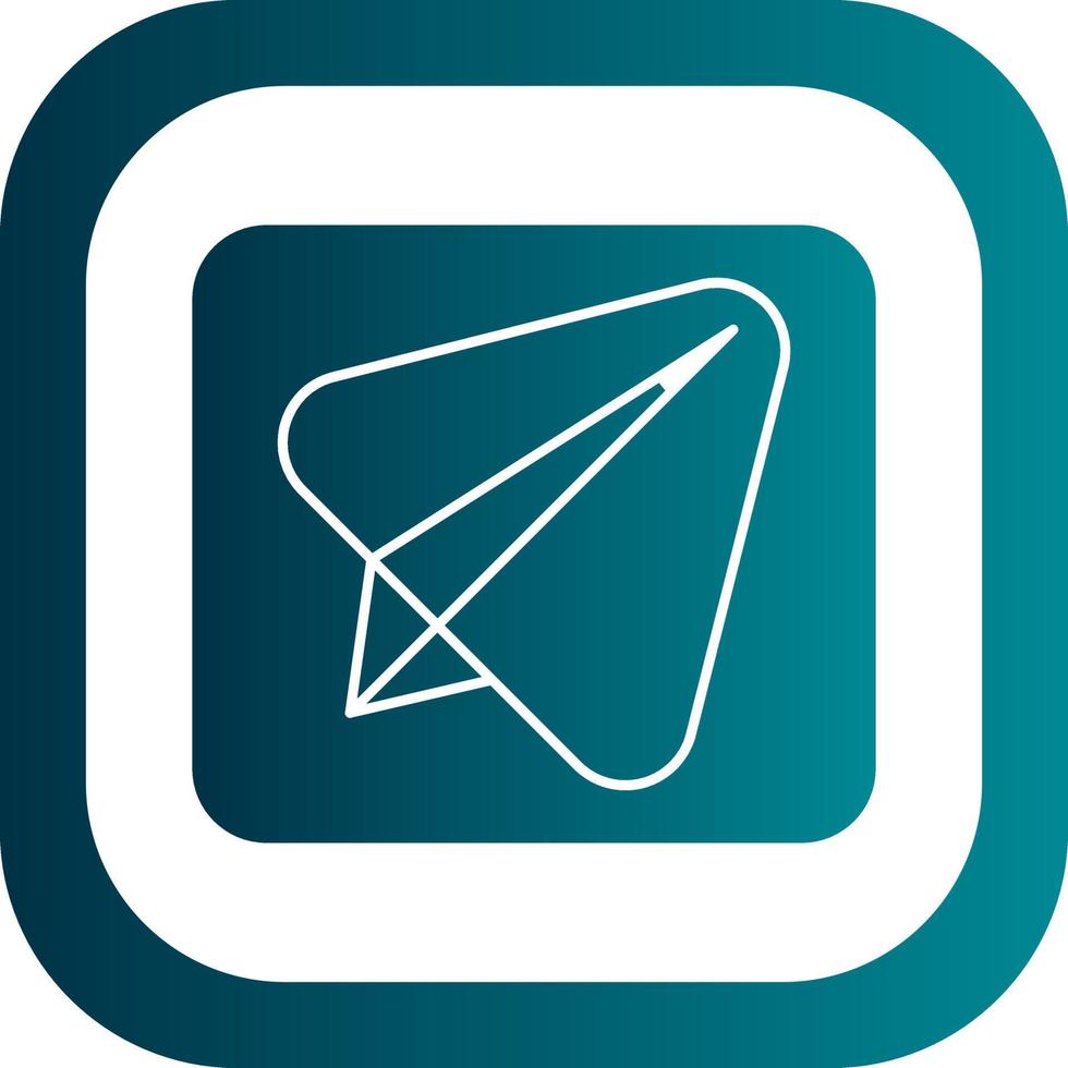 telegram vektor ikon design