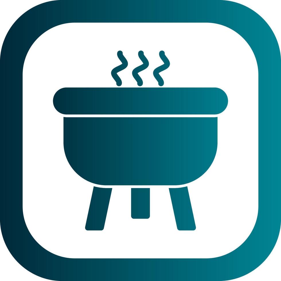 Brazier-Vektor-Icon-Design vektor