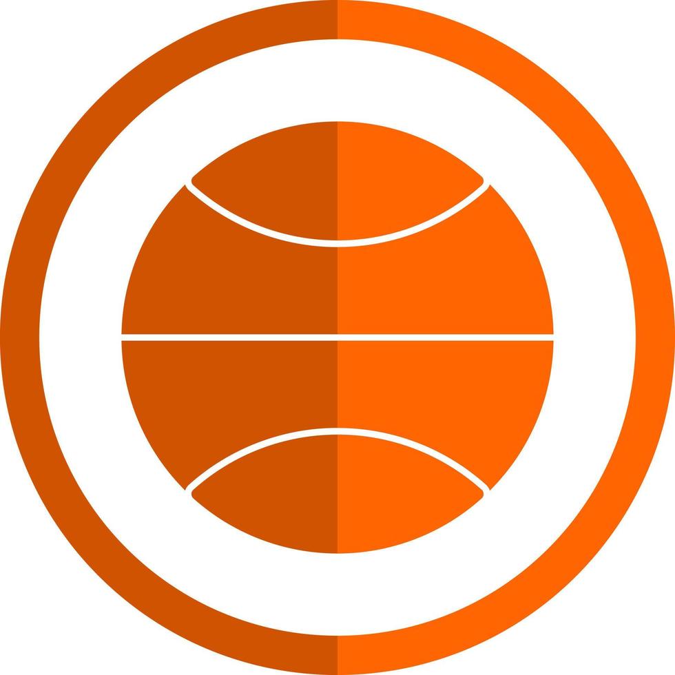 Basketball-Vektor-Icon-Design vektor