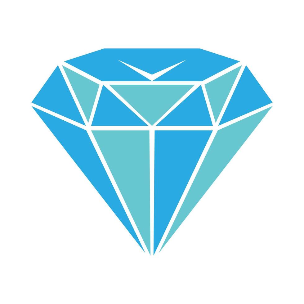 diamant smycke ikon design vektor