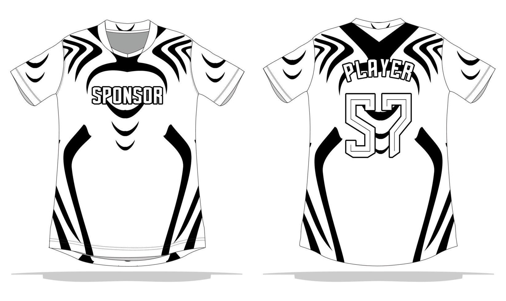 Sport Uniform abstrakt Muster Hintergrund Design vektor