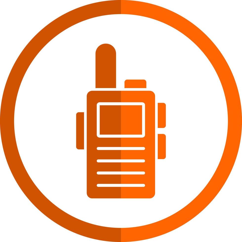 Walkie-Talkie-Vektor-Icon-Design vektor